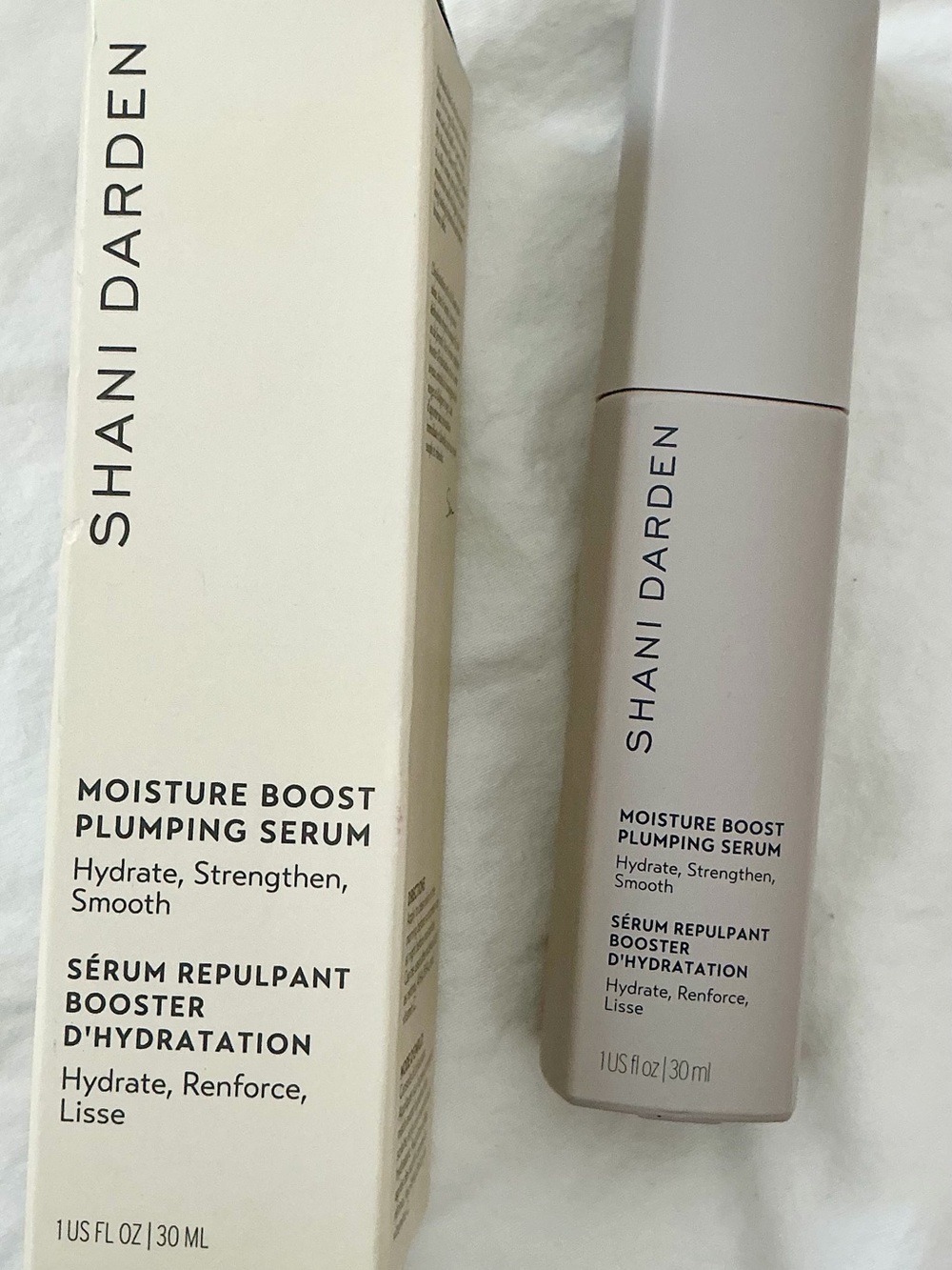 Shani Darden Moisture Boost Plumping Serum — Cream NIB